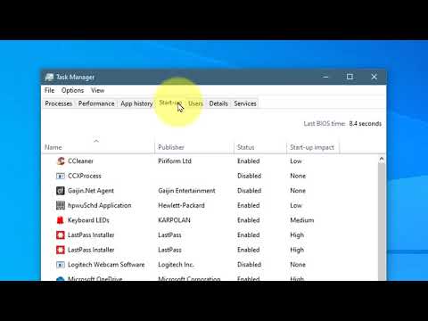 How to stop a program from running at start-up in Windows 10 thumbnail