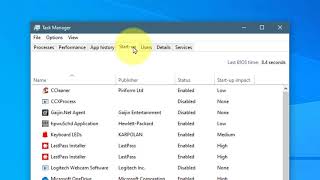 How to stop a program from running at start-up in Windows 10 thumbnail