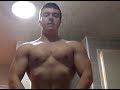 Teen Bodybuilder Push Workout + Posing