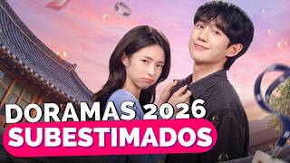 DORAMAS SUBESTIMADOS 2026 | indicação dos melhores doramas subestimados que estrearam em 2026