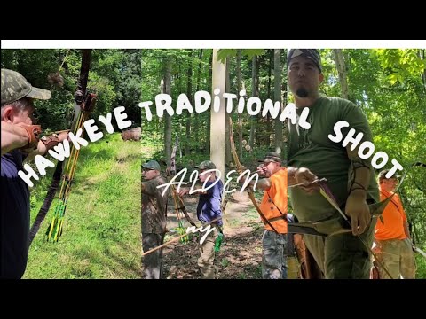 Hawkeye Traditional Archery Shoot!#beararchery #traditionalarchery#3darchery #traditional