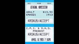 Krokus - 07 - Ready to rock (Toronto - 1985)