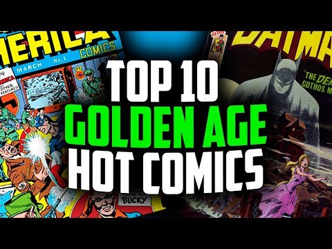 Top 10 ALL TIME Most Expensive GOLD Comic Books - Overstreet 48th Edition 2018