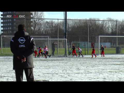Feyenoord AV E4 -  Excelsior R.  E2, 24 jan.  2015.