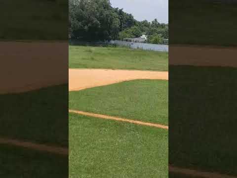 Así luce el estadio de béisbol del municipio camagüeyano de Vertientes.