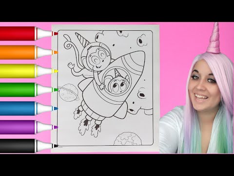 Uni Creatures Magic Coloring Pages