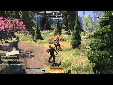 The Elder scrolls online-EP74-Ziggy gets a better shield: Divine-Touched Aegis! Quests and fighting.