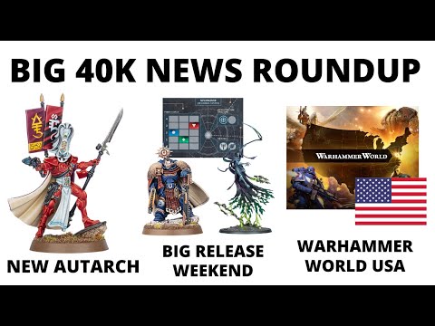New Model Reveal, Warhammer World in USA, Big Release Weekend and a LOT of Previews + Teasers