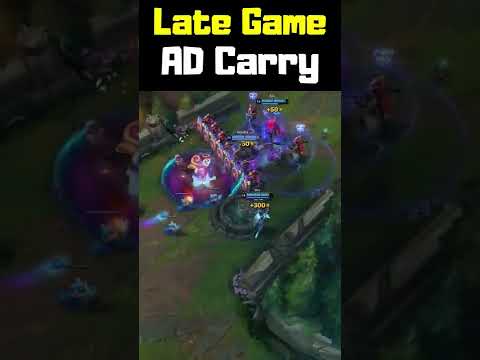 Late Game AD Carry - League of Legends #shorts