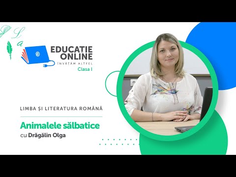 Limba și literatura română, clasa I, Animalele sălbatice
