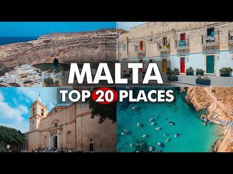 TOP 10 Best Places To Visit in Malta: Malta Travel Guide Vlog 4K