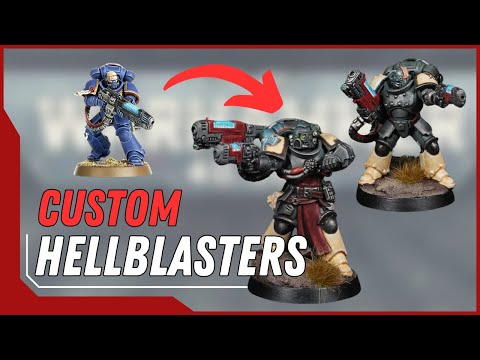 Hellblasters made JUICY - Warhammer 40K Conversion/Kitbash