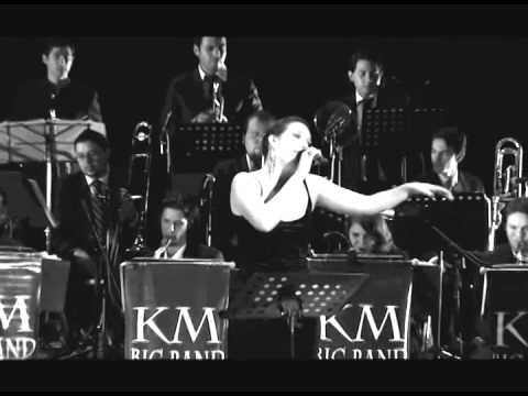 KM Big band y Mónica Zuloaga en colima "i´ve got you under my skin"