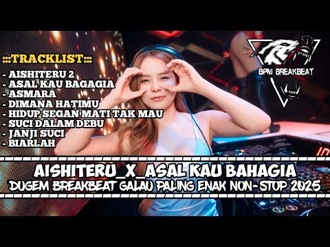 DJ BREAKBEAT AISHITERU 2 TERBARU 2025 | DUGEM BREAKBEAT GALAU PALING ENAK FULL BASS