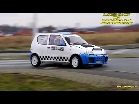 Dawid KALISZ / Piotr SZUDY - Fiat SC - SUPER SPRINT MOTO-MIKOŁAJ Rzeszów Dworzysko 05-12-2021