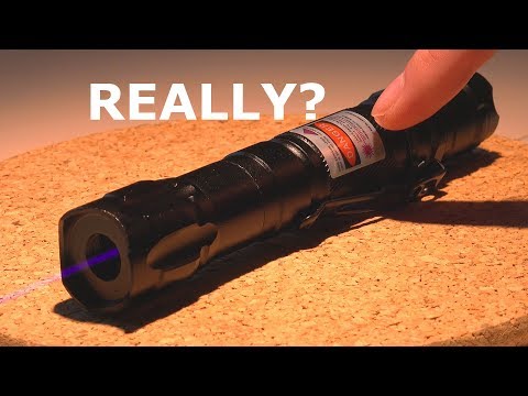 MISLABELED LASER | Power and wavelength?