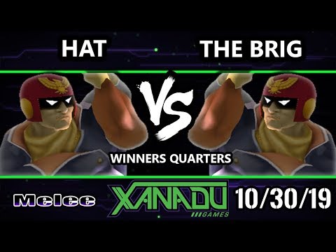 S@X 326 SSBM - hat (Captain Falcon) Vs. The Brig (Captain Falcon) Smash Melee Winners Quarters