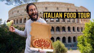 TRYING ITALIAN FOOD IN ROME! - best food tour in Rome