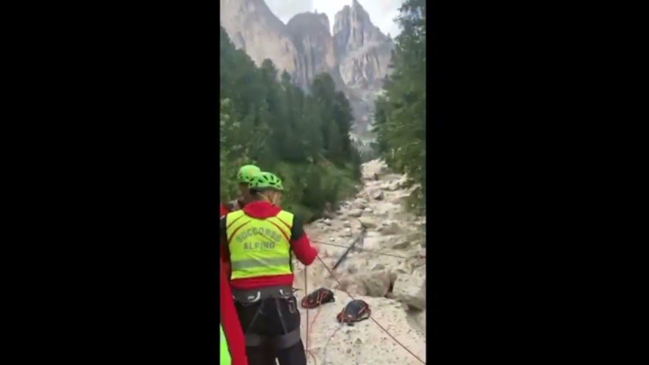 Frana in Val di Fassa: evacuati turisti ed escursionisti al Gardeccia