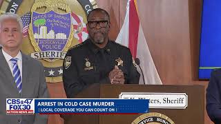 Jacksonville Sheriff T.K. Waters announces arrest in cold case murder