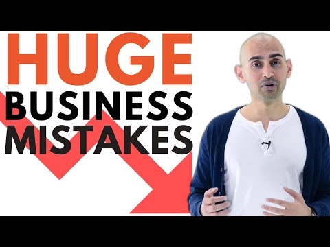 3 DISASTROUS Business Mistakes All Entrepreneurs Make