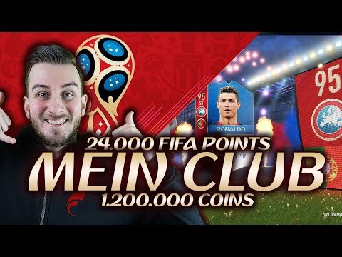 FIFA 18 WM Modus: 24k FIFA POINTS/1,2 MIO COINS CLUB TOUR - mit CR7, Suarez & mehr