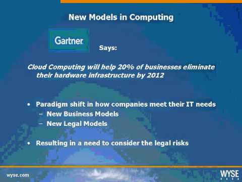 Legal Storms Forecast for Cloud Computing