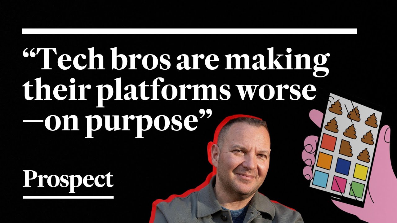 Cory Doctorow: How the internet went to sh*t | Part One of the Prospect Podcast interview