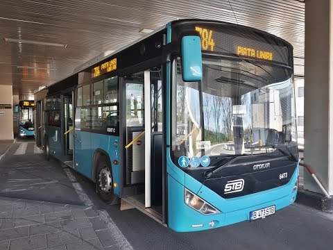Cab View : Linia Express 784 : Aeroportul Henri Coanda - Piata Unirii 2