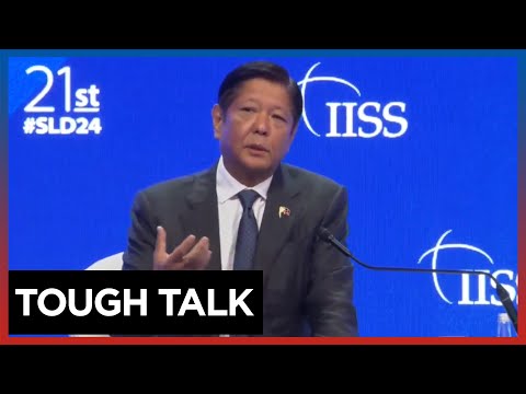 Marcos keynotes IISS Shangri-la Dialogue in Singapore Highlights 3/4