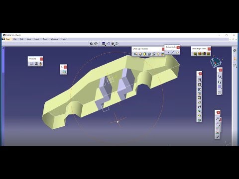 CATIA WIREFRAME & SURFACE  DESIGN TUTORIAL- Part1