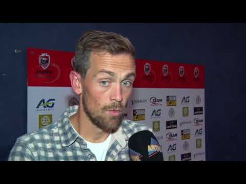 Interview na KSC Lokeren - Antwerp met Tom De Sutter
