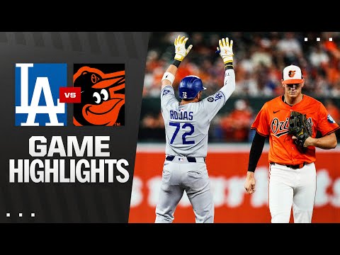 Dodgers vs. Orioles Game Highlights (9/6/25) | MLB Highlights