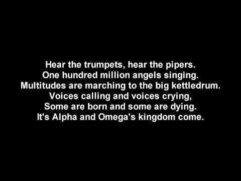 Johnny Cash - The Man comes around - Lyrics