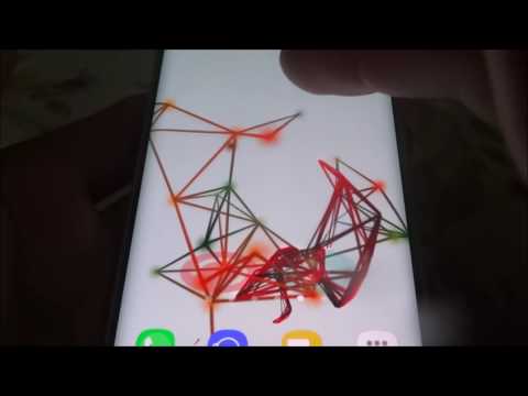 Particle Plexus III 3D Live Wallpaper Video