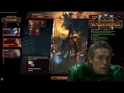 When You Think About Not Playing Karl Franz First in Thrones of Decay Total War Warhammer 3