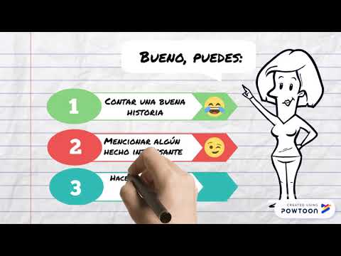 Como hacer un discurso de 5 minutos