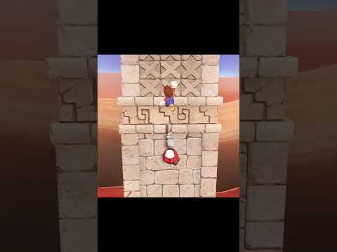 Super Mario Odyssey - Sand Kingdom Trick Jump 2 #shorts #supermarioodyssey #trickjump #gaming