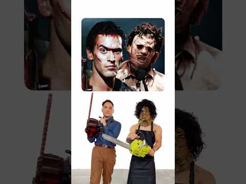 Ash vs Leatherface | Weapon Battle Breakdown #shorts