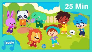 🎵 Eu, o outro e nós | Maratona de Desenhos Animados | Freely - Aprender é Mágico