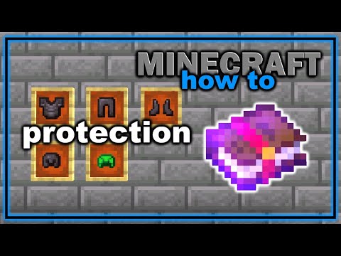 How to Get and Use Protection Enchantment in Minecraft! | Easy Minecraft Tutorial