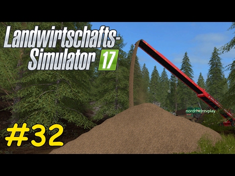 Let's Play LS17 Forstwirtschaft Teil 32 - EIN MEGA HACKSCHNITZELBERG ENTSTEHT | Liongamer1