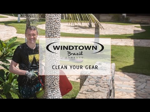 Clean your gear! - Windtown Beach Hotel ☀ - Cumbuco