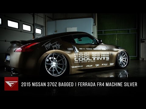 2015 Nissan 370Z | Ferrada FR4 Machine Silver / Chrome Lip