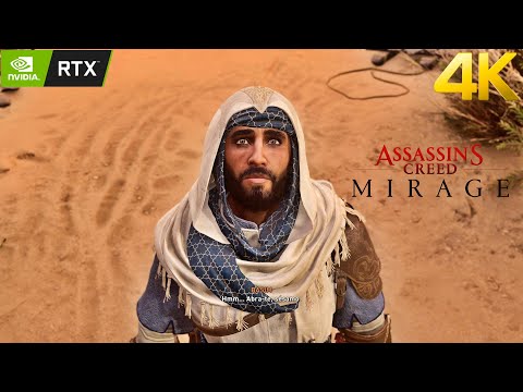 Assassin's Creed Mirage |Ali Babá e os 40 Ladrões!!!! RTX 3090 24GB ( 4K Maximum Settings RTX ON )