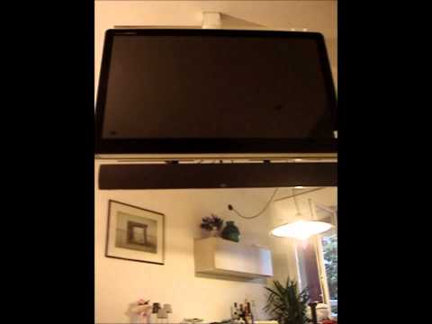 Maior Flip® 900 - sollevatore tv a soffitto con apertura a libro, discesa e rotazione