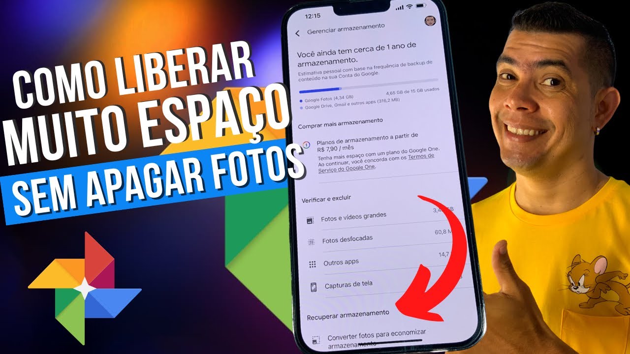 COMO LIBERAR MUITO ESPAÇO NO GOOGLE FOTOS SEM APAGAR SUAS FOTOS E VÍDEOS/TENHA MAIS ARMAZENAMENTO.