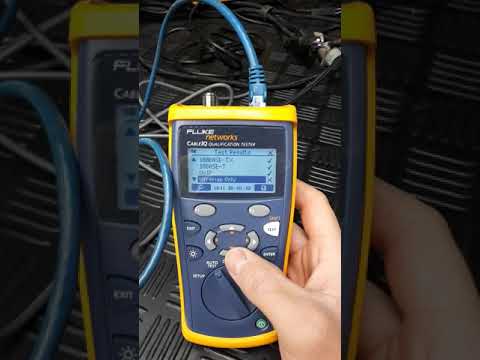 FLUKE CableIQ - Basic How To Video - Testing Ethernet Data Cable