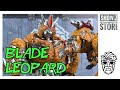 TransArt BWM 09 BLADE LEOPARD Shadow Transformers Beast Wars Masterpiece Transmetal 2 Cheetor Review