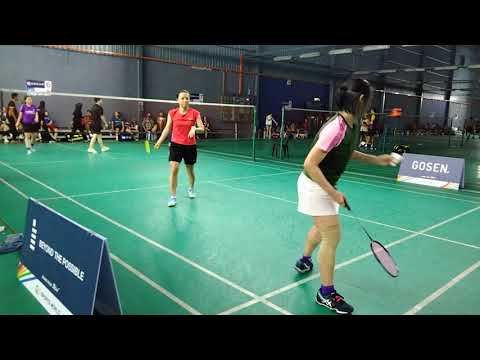 Badminton FINAL Novae BA Women's Double Amature - Chew Ping / Prescilia Vs Kho Mai Mai / Thong Yen
